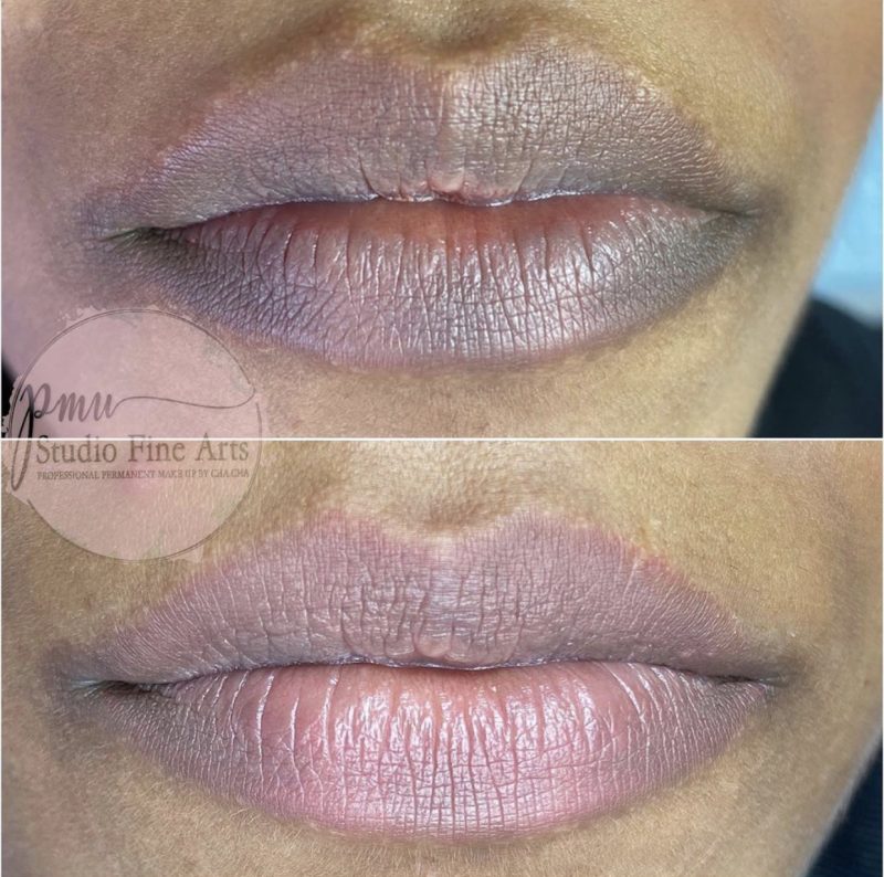 DONKERE LIPPEN CORRECTIE PMU Studio Fine Arts
